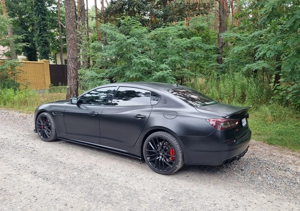 Maserati Quattroporte cena 170000 przebieg: 105264, rok produkcji 2015 z Warszawa małe 497